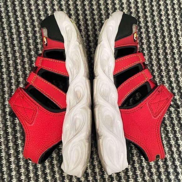 Skechers S-Lights: Thermo-Flash - Hydro-Flare red light up sandal kids size 2 - Picture 7 of 11